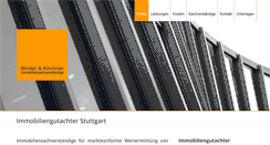 Desktop Screenshot of immobiliengutachter-stuttgart.de